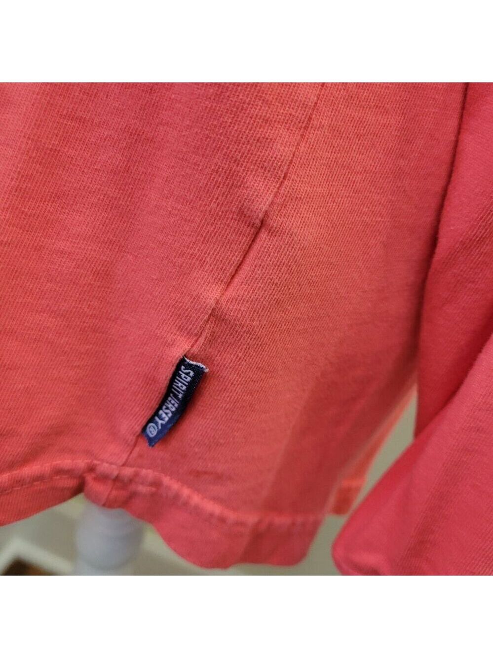 Ron Jon Surf Shop Heavy Weight Long Sleeve T-Shirt Coral Orange W/ Logo Size XS - Picture 11 of 16